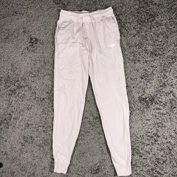 Nike Essential Joggers Sweatpants Drawstring Lavender‎ XS - Picture 1 of 9